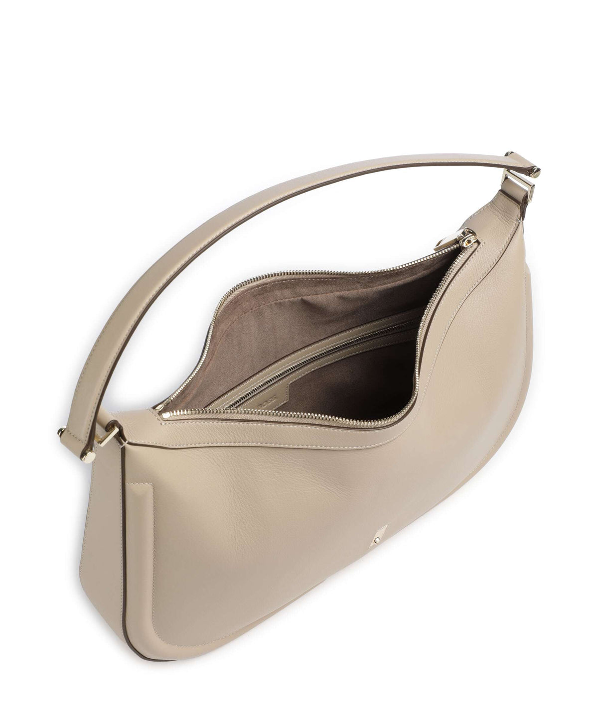 BOSS Ariell M Hobo bag light beige