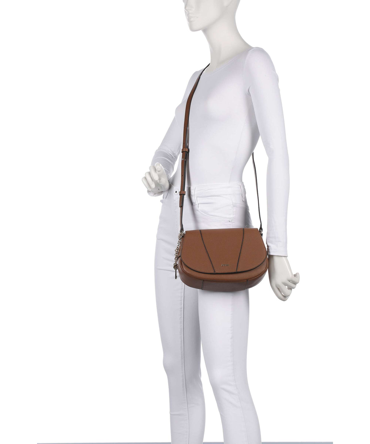 BOSS Salley Crossbody bag medium brown