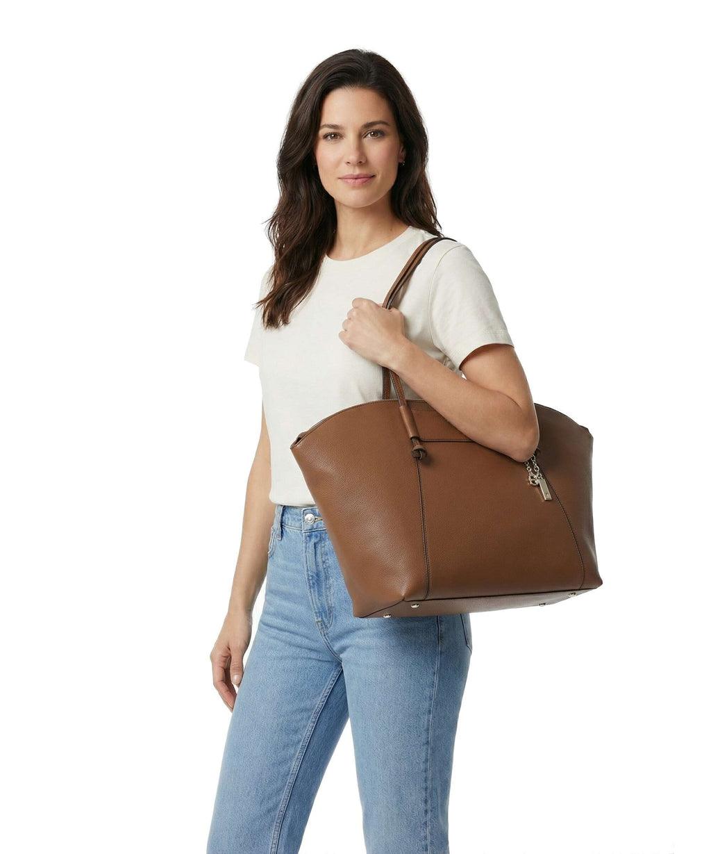 BOSS Salley Tote bag medium brown