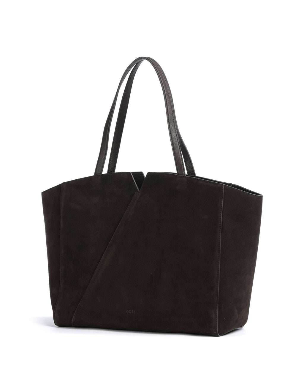 BOSS Revers Tote bag dark brown