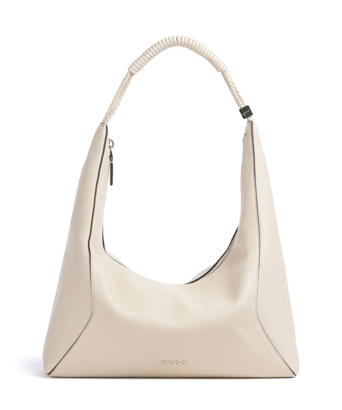 Hugo Brielle Hobo bag open white
