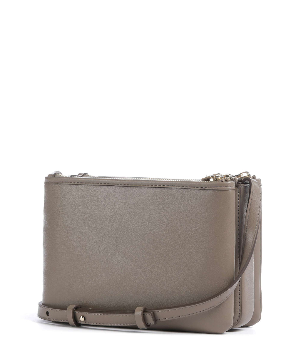 BOSS Sandy Trio Crossbody bag brown overflow
