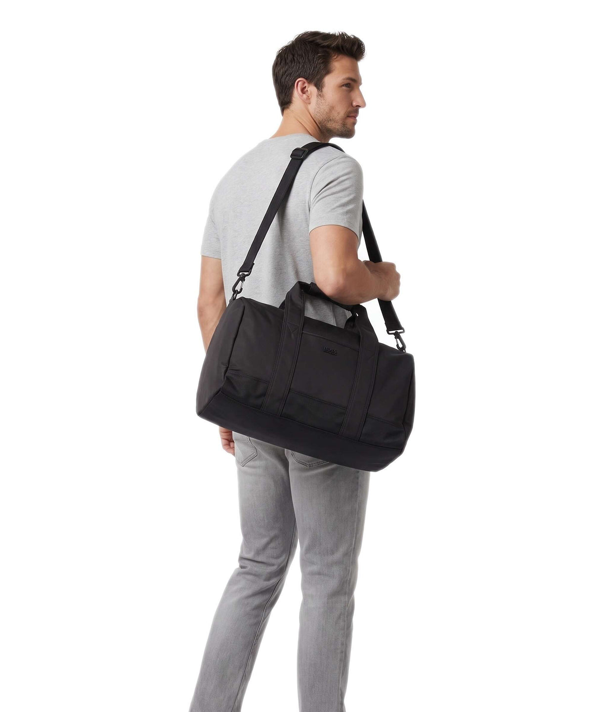 BOSS Eryk Weekend bag black