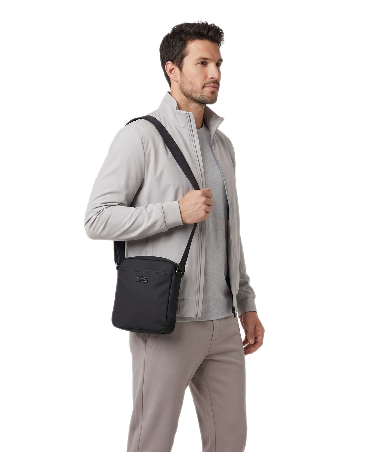 BOSS Eryk Crossbody bag black
