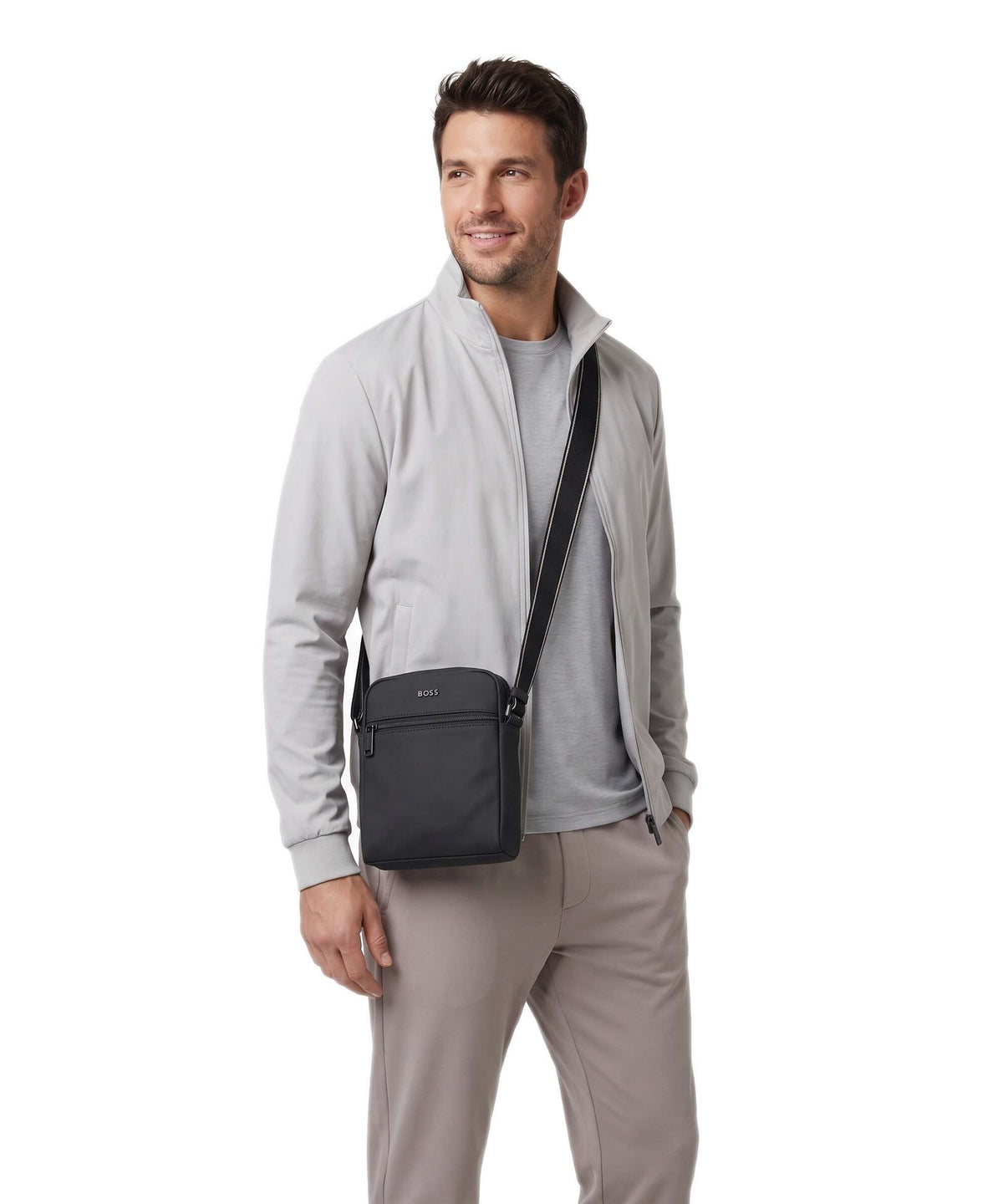 BOSS Zeph Crossbody bag black