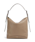 Hugo Lucya Hobo bag brown overflow
