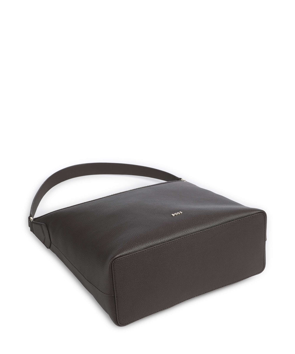 BOSS Lenah Hobo bag dark brown