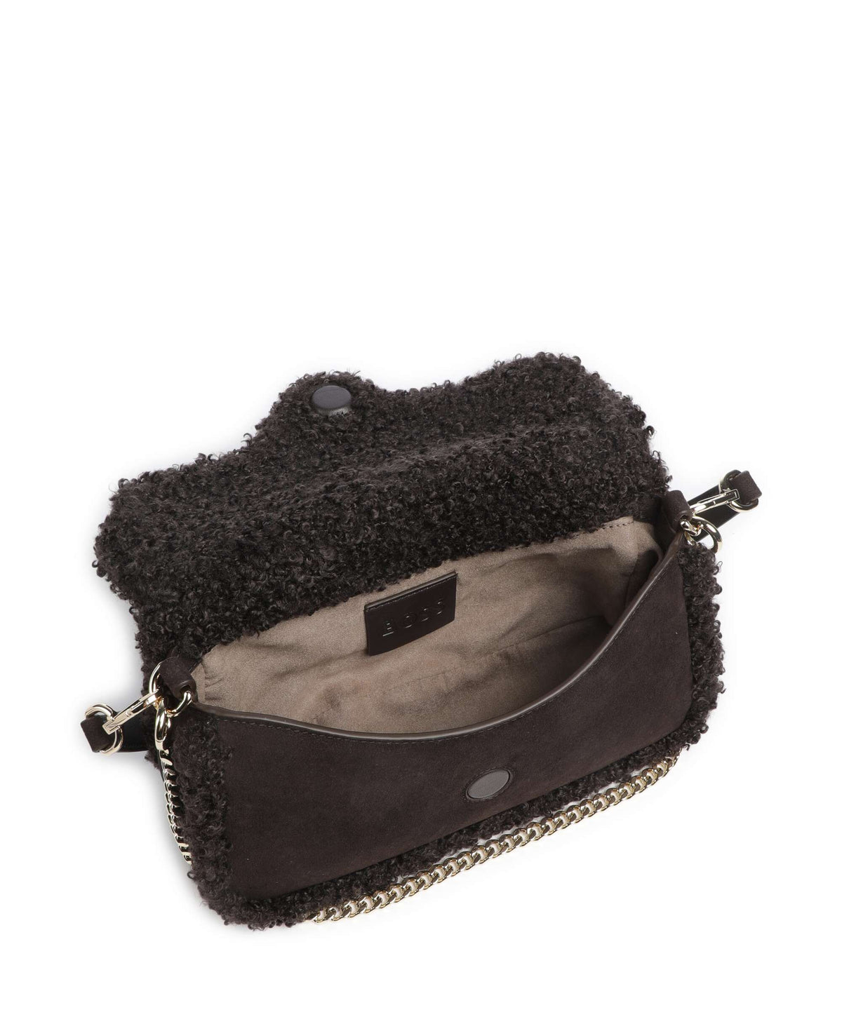 BOSS Beyond Shoulder bag dark brown