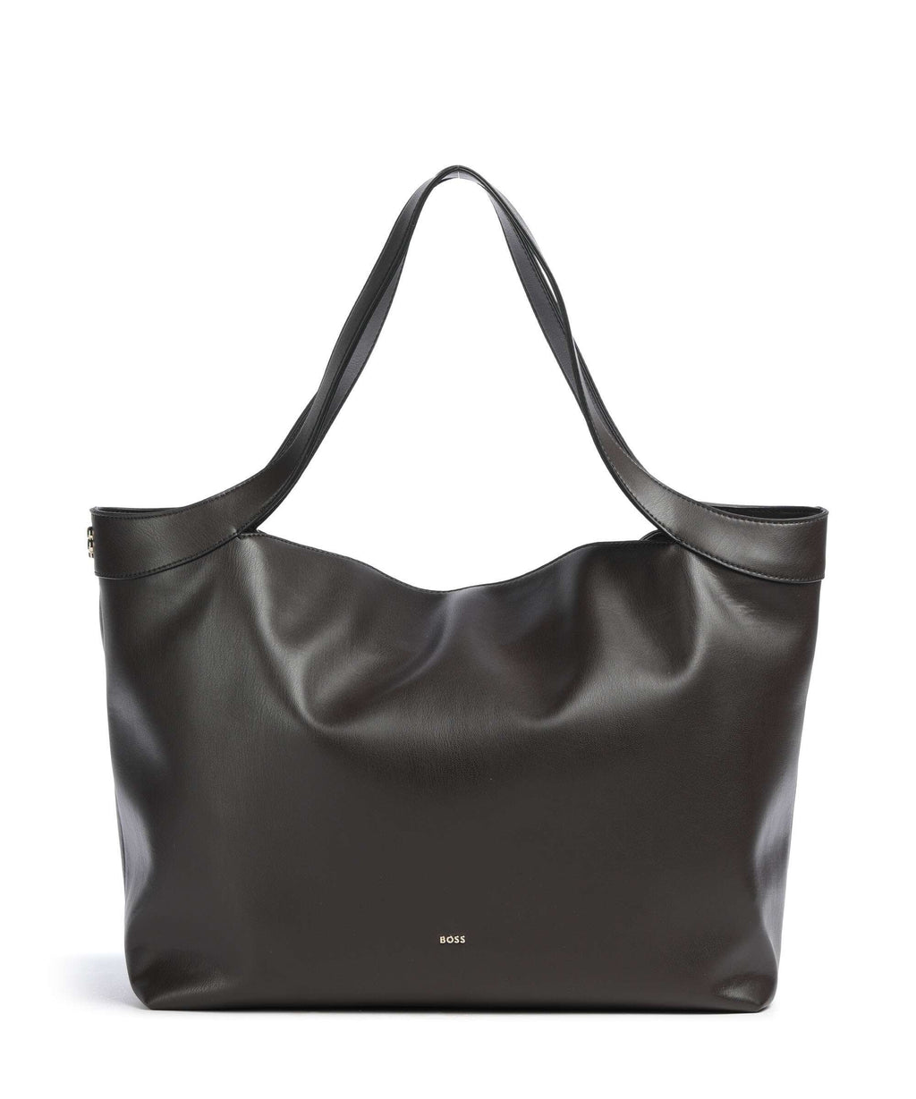 BOSS Caylie Tote bag dark brown