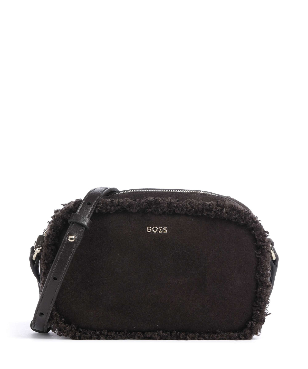 BOSS Sandy Crossbody bag dark brown