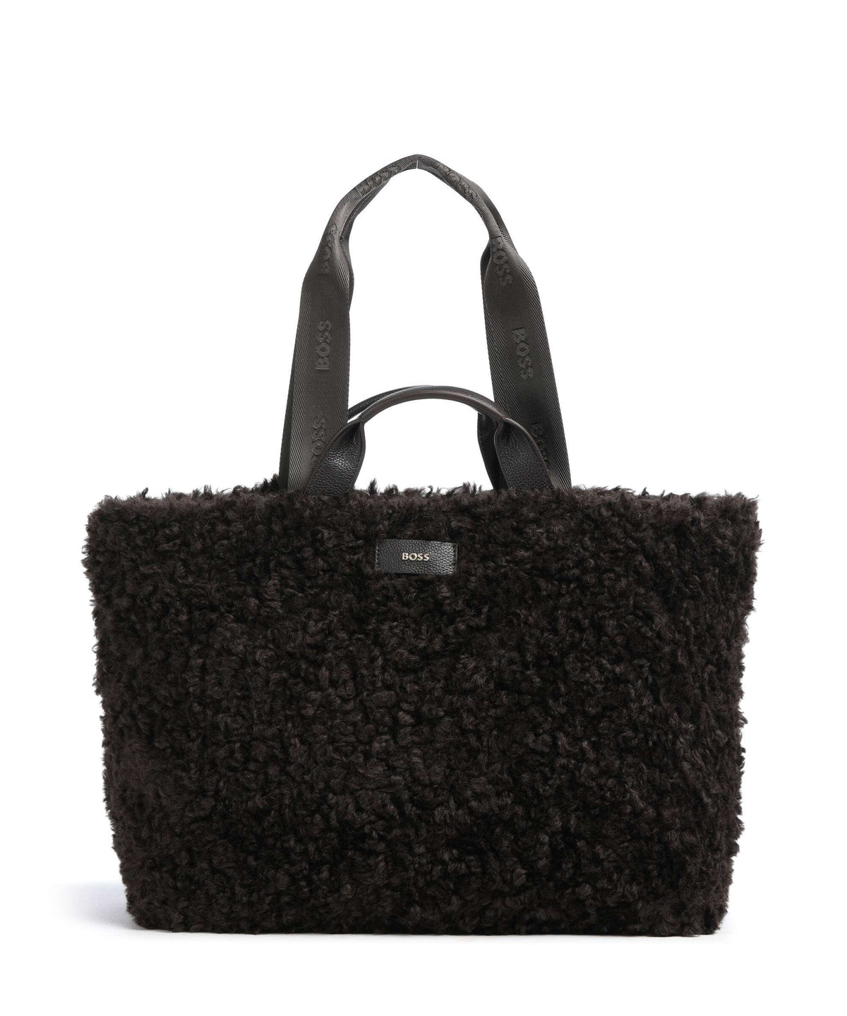 BOSS Palmah Tote bag dark brown