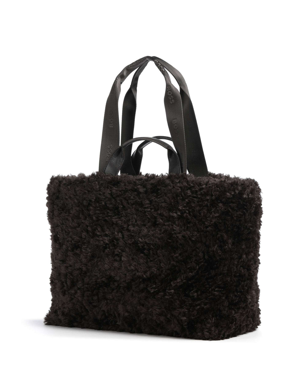 BOSS Palmah Tote bag dark brown