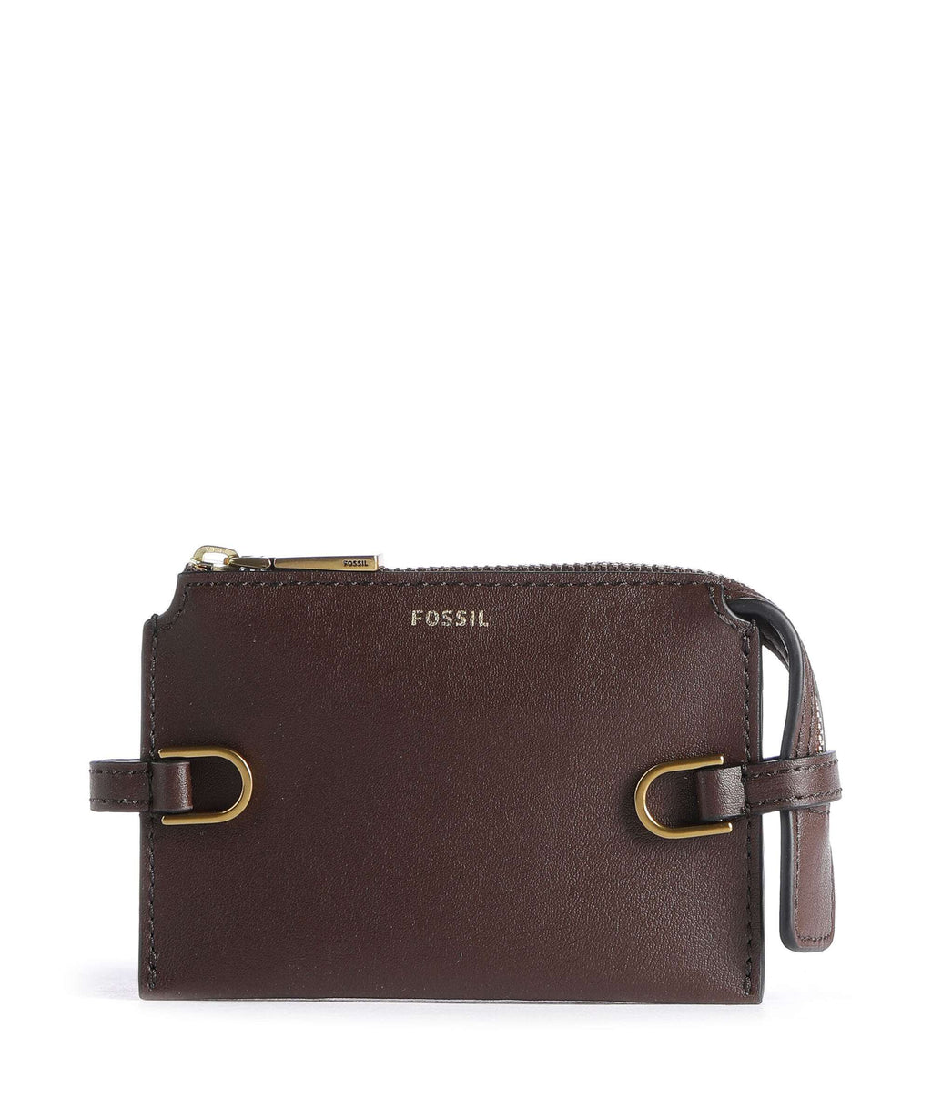 Fossil Kier Credit card holder dunkelbraun