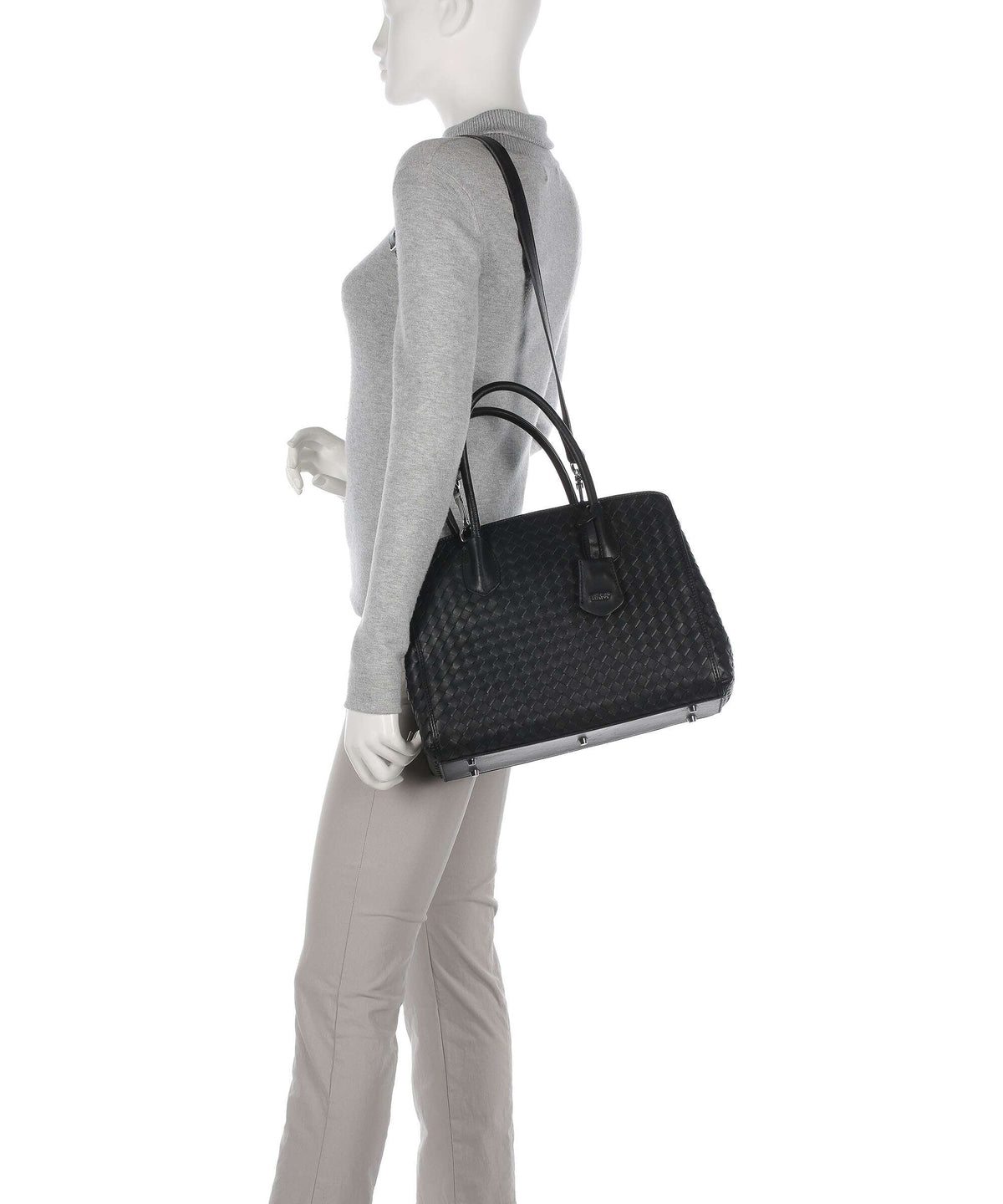 Abro Piuma Busy Handbag black