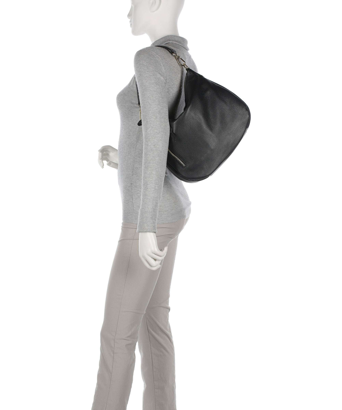Abro Adria Juna Small Hobo bag black