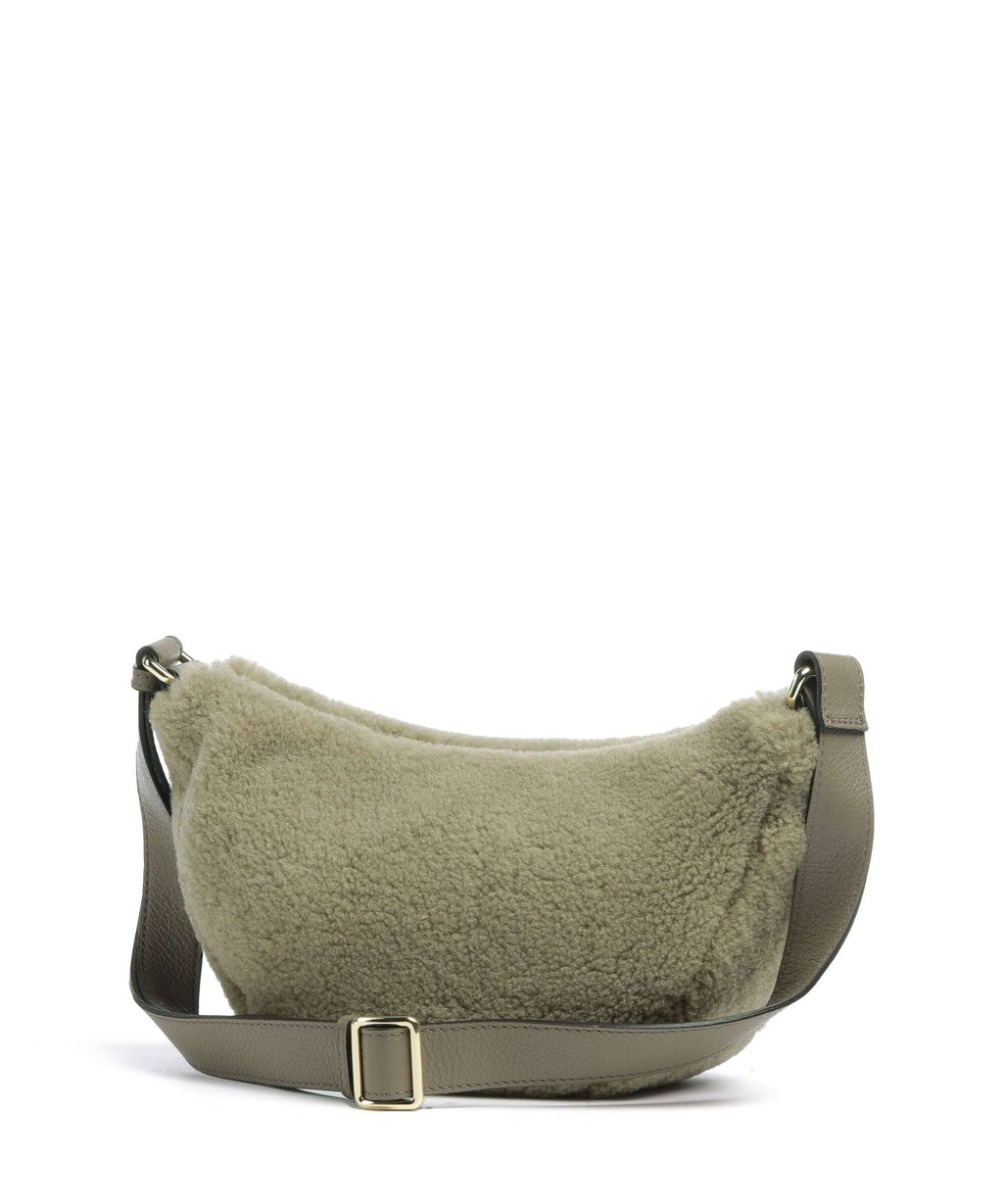 Abro Shearling By My Side Crossbody bag siena