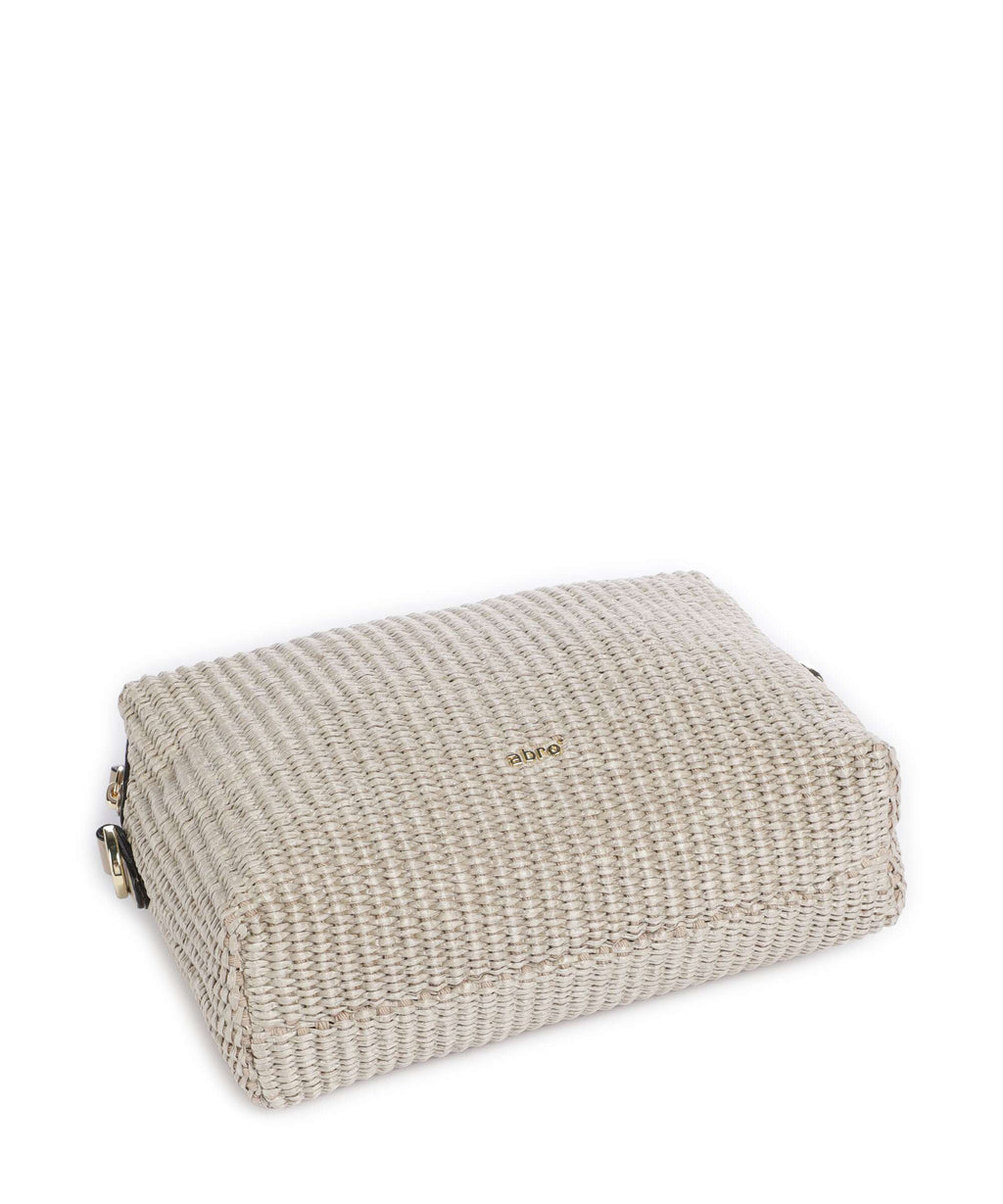 Abro Raffia Kaia Crossbody bag sahara