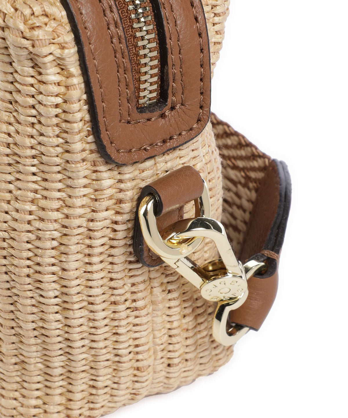 Abro Raffia Kaia Crossbody bag natural