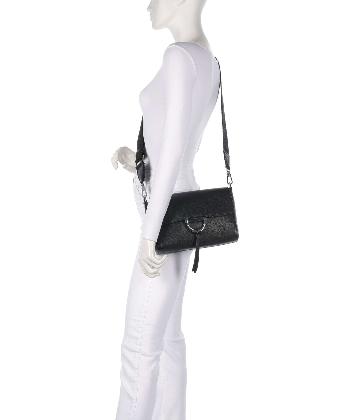 Abro Epson Temi Shoulder bag black/nickel