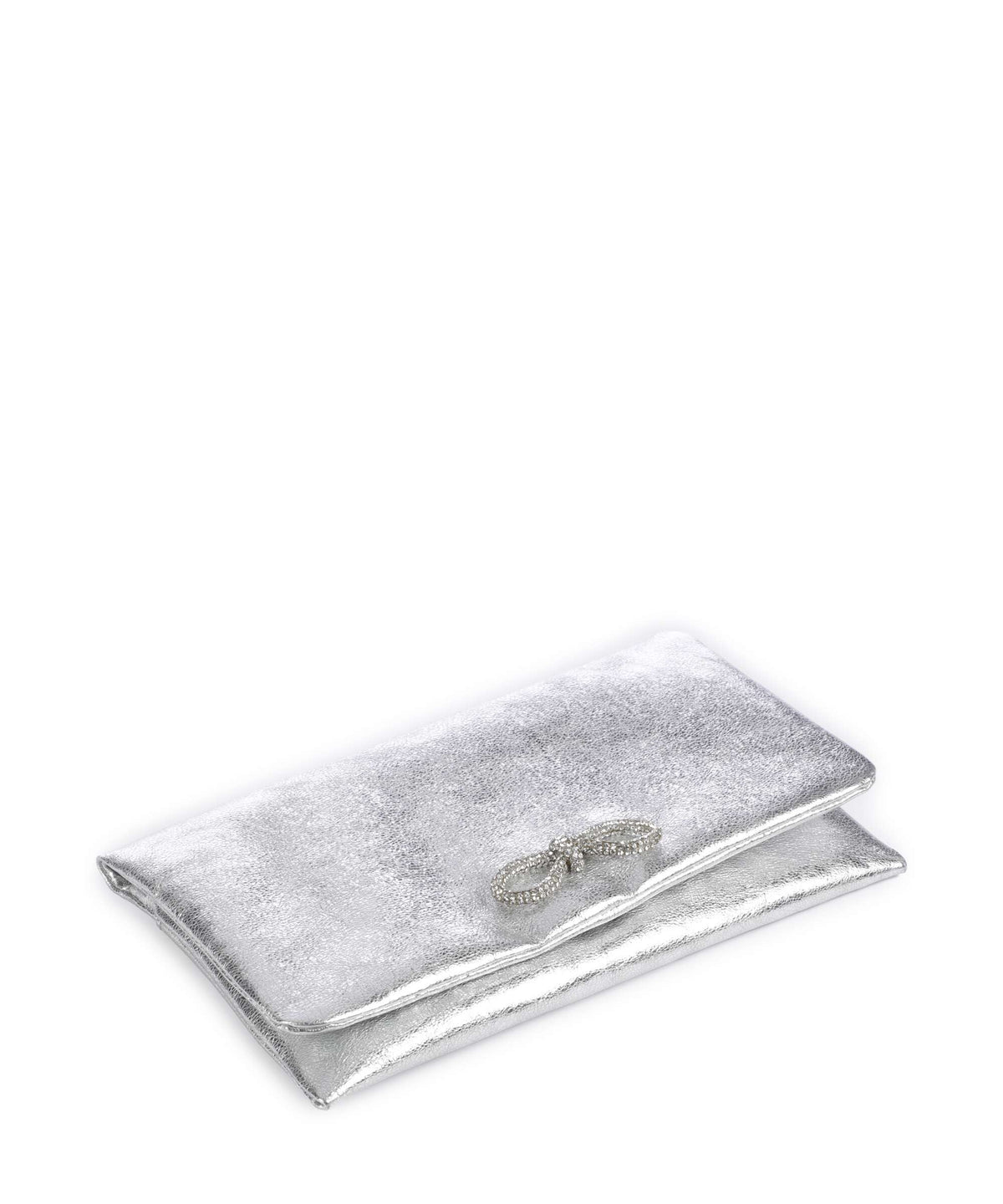 Abro Mimosa Strass Clutch bag silver