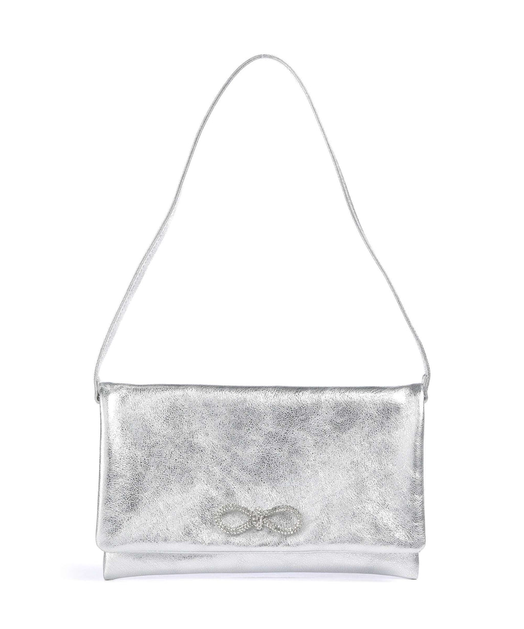 Abro Mimosa Strass Shoulder bag silver