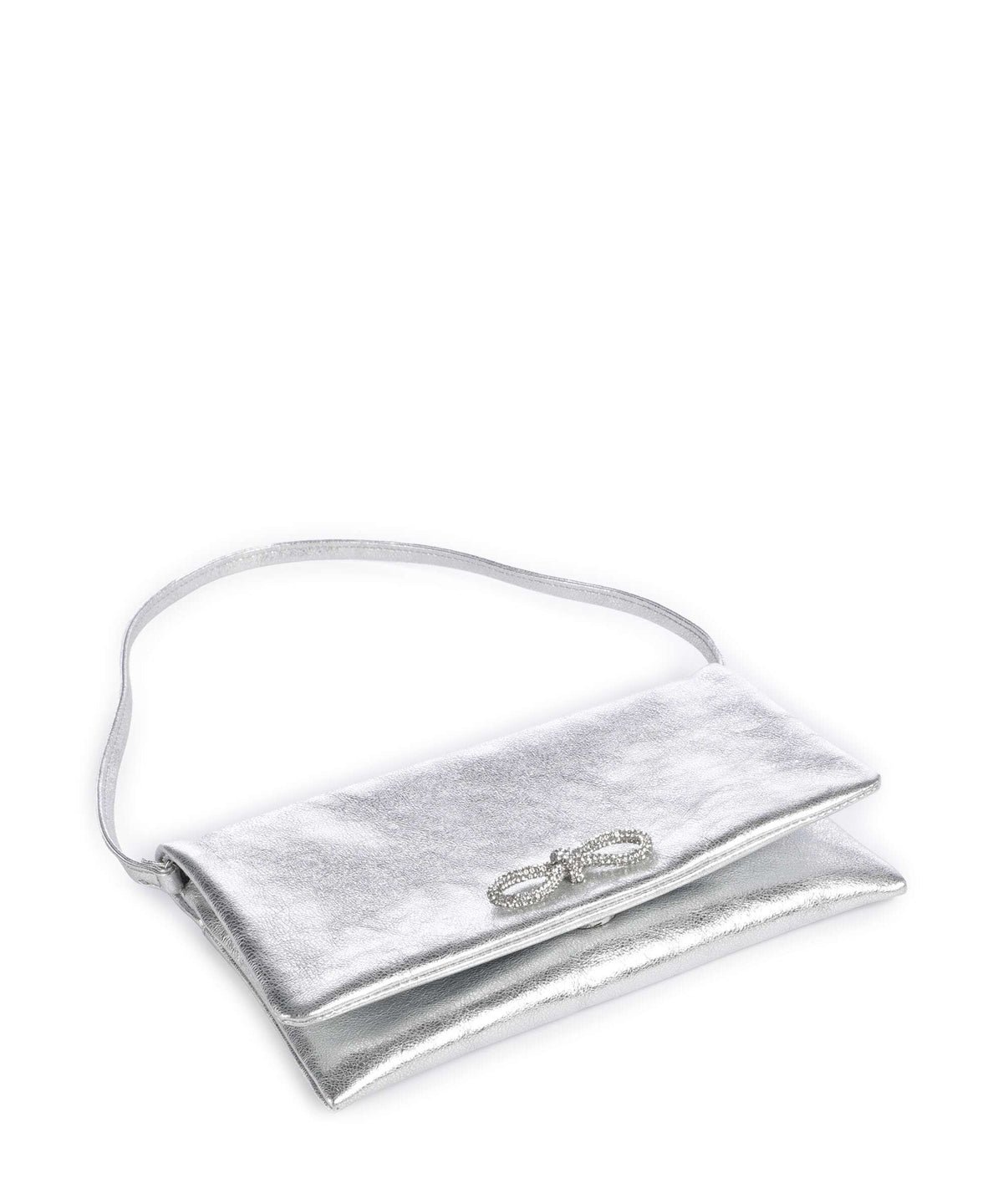 Abro Mimosa Strass Shoulder bag silver