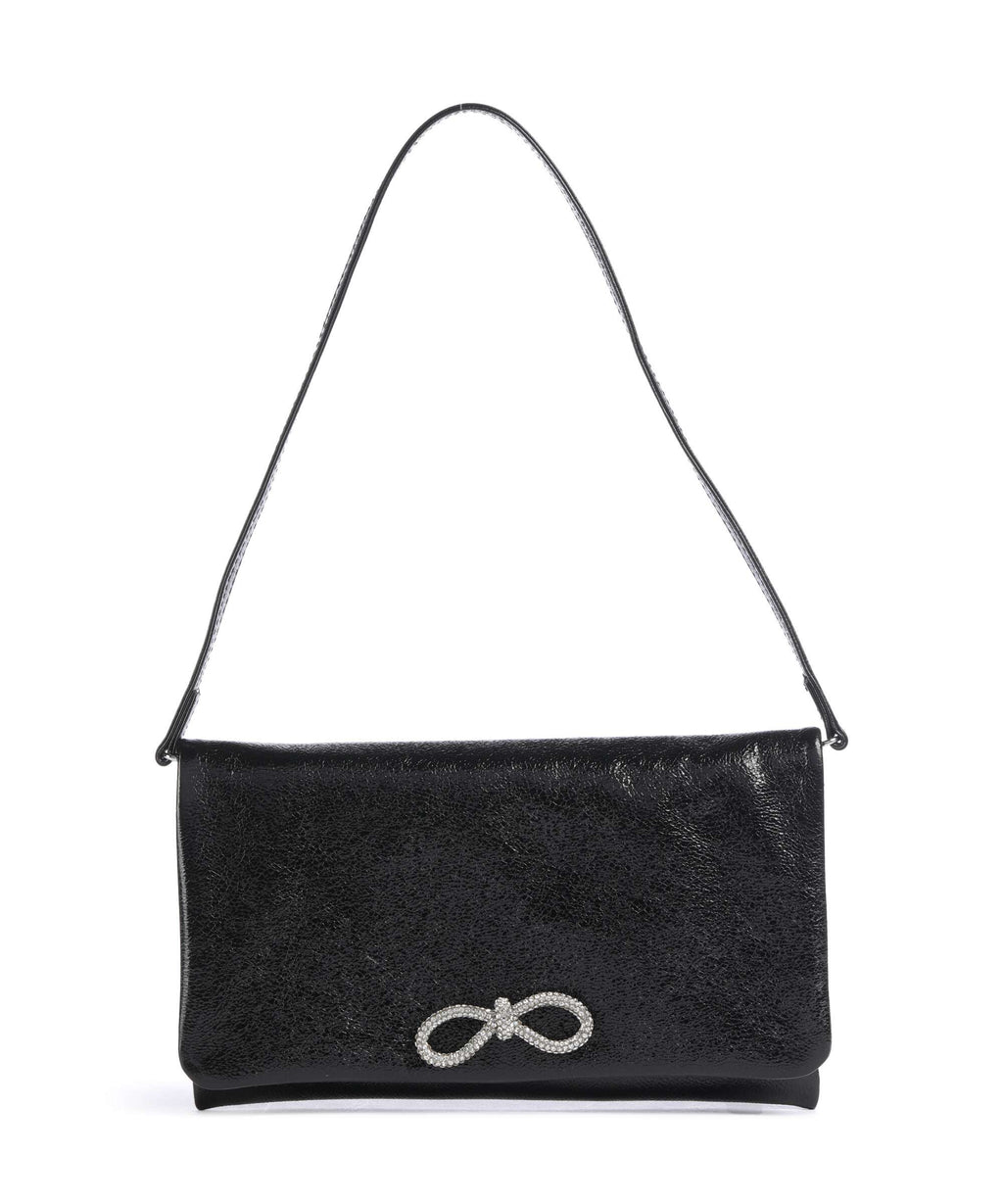 Abro Mimosa Strass Shoulder bag black/nickel