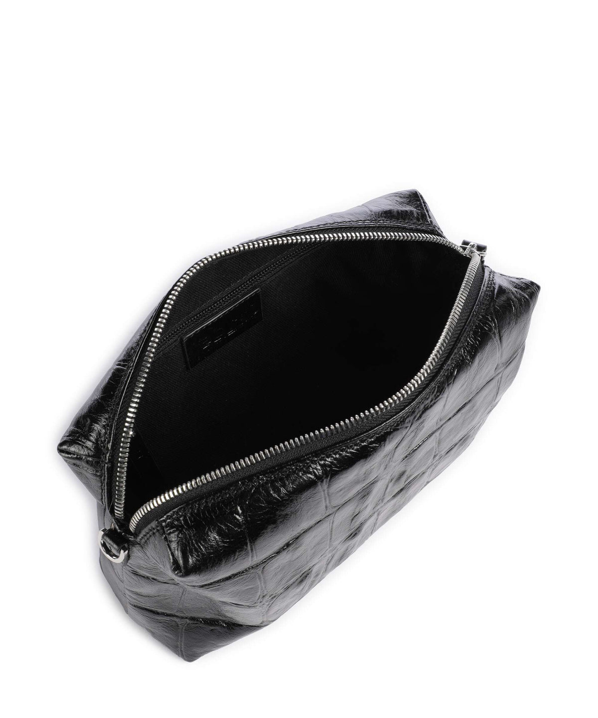 Abro Maxi Cocco Kaia Crossbody bag black/nickel