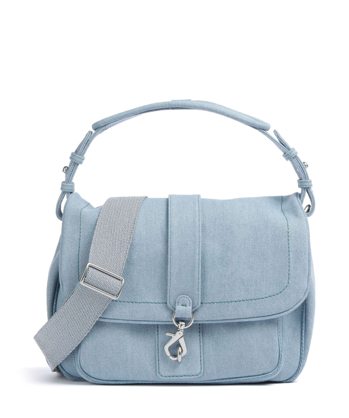 Abro Jeans Star Saddle Hobo bag light blue/fairy