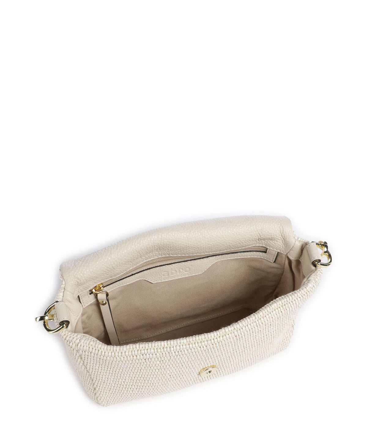 Abro Raffia Temi Shoulder bag beige