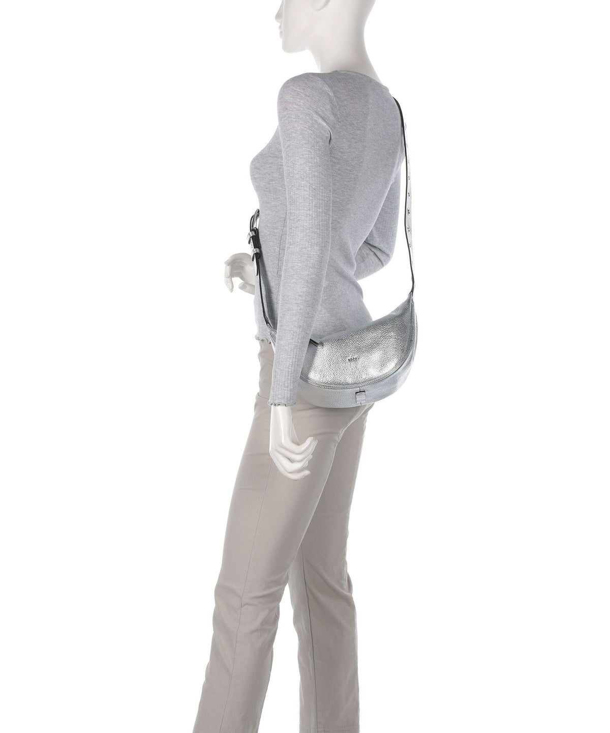 Abro Shimmer By My Side Shoulder bag silver