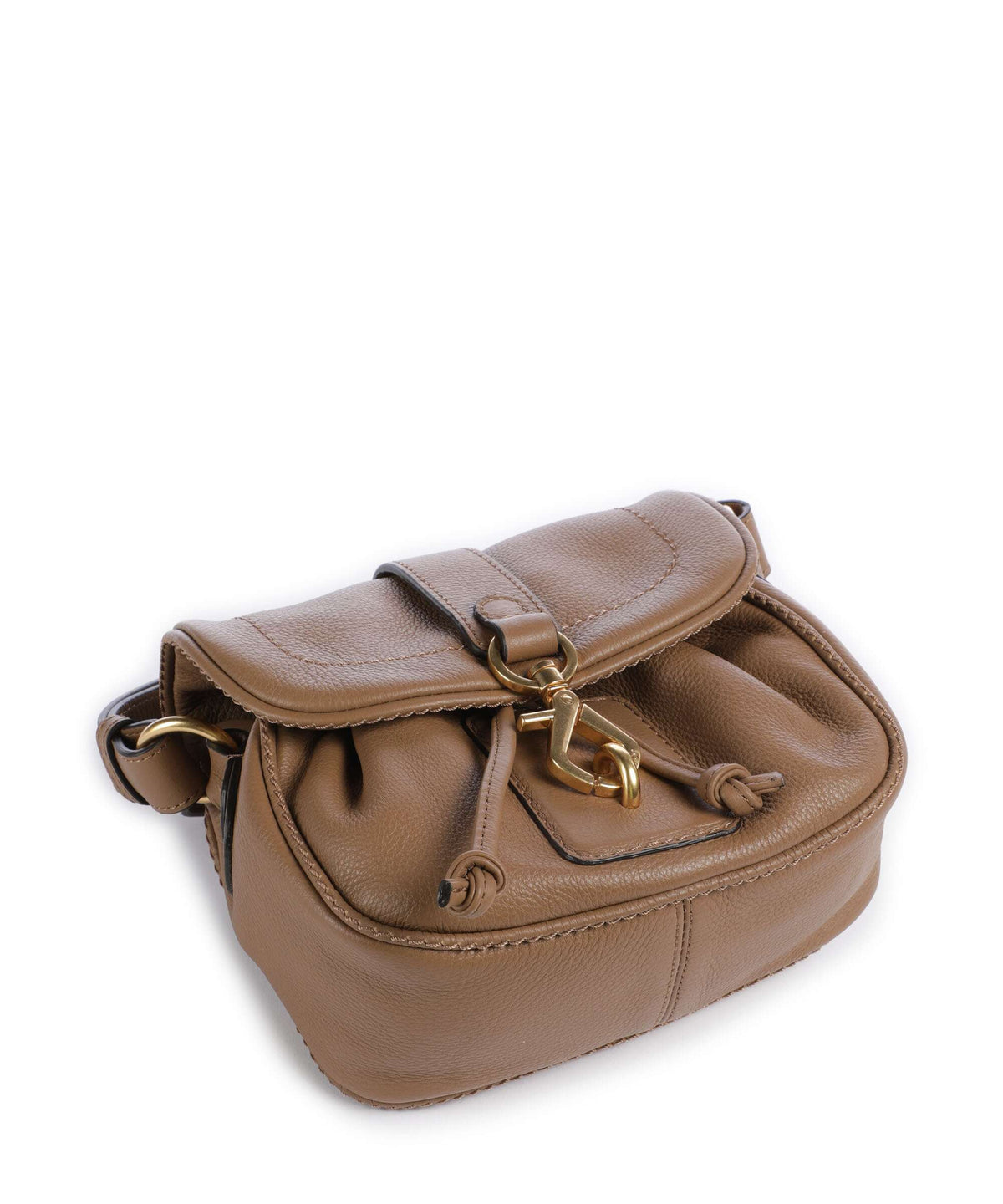 Abro Dalia Star Saddle Crossbody bag caramel/cognac