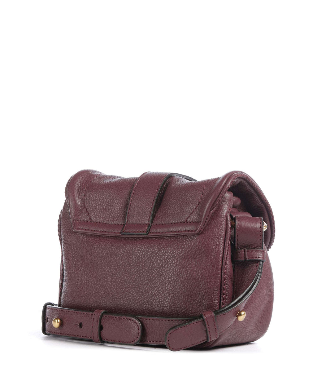 Abro Dalia Star Saddle Crossbody bag bordeaux