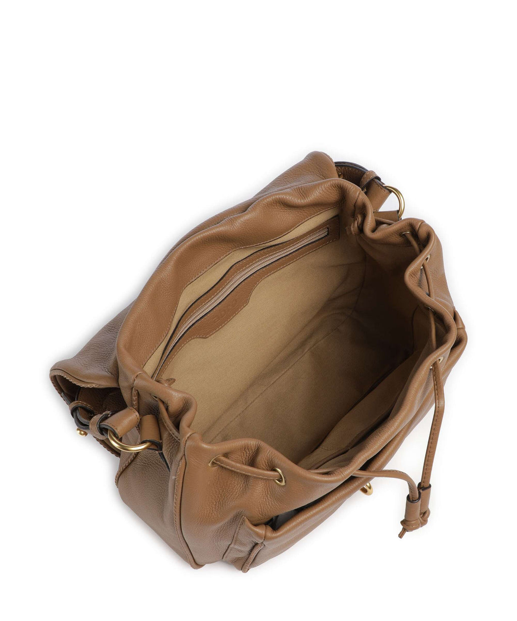 Abro Dalia Star Saddle Hobo bag caramel/cognac