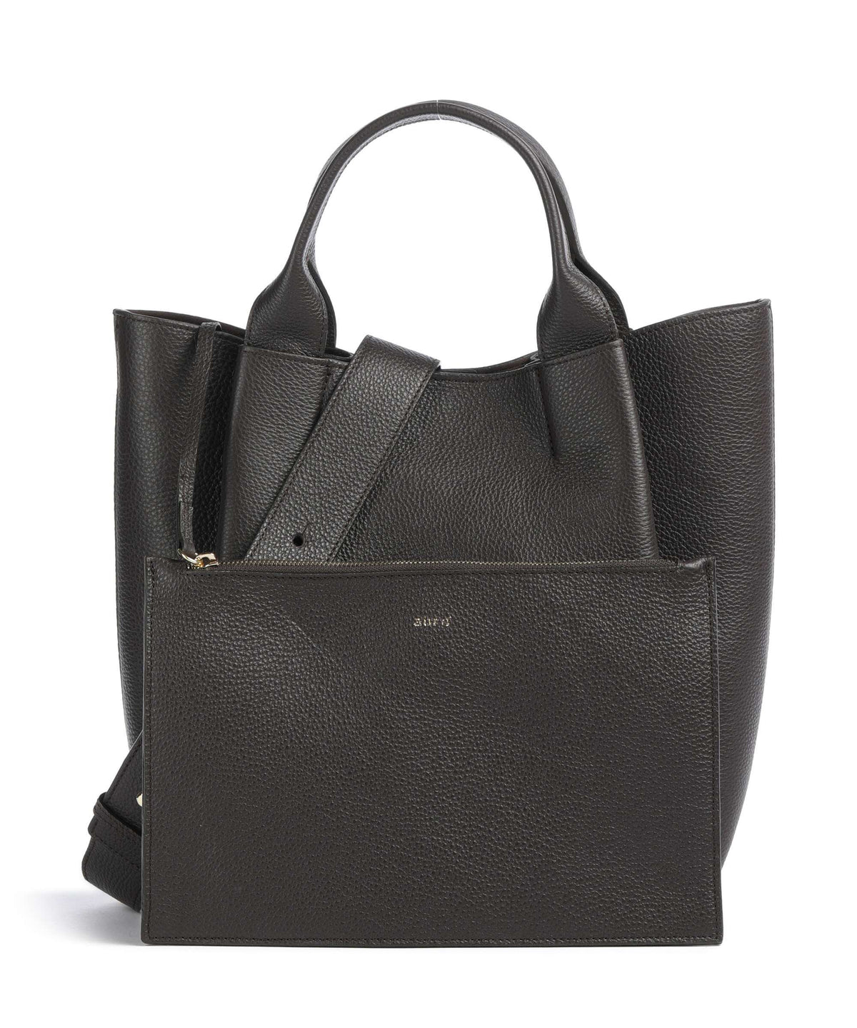Abro Agave Essential Medium Handbag dark brown