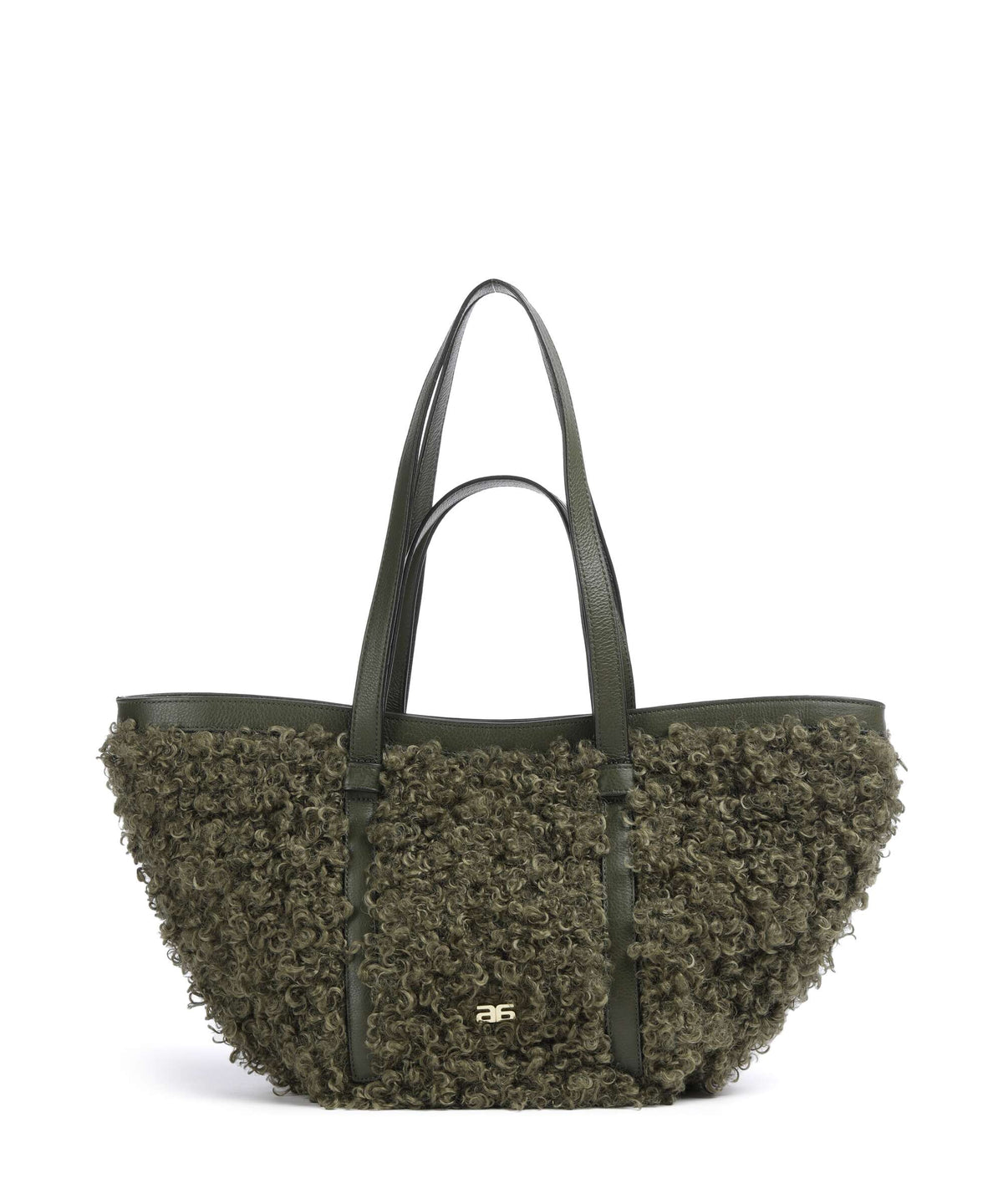 Abro Latxa Cosmo Medium Tote bag oliv