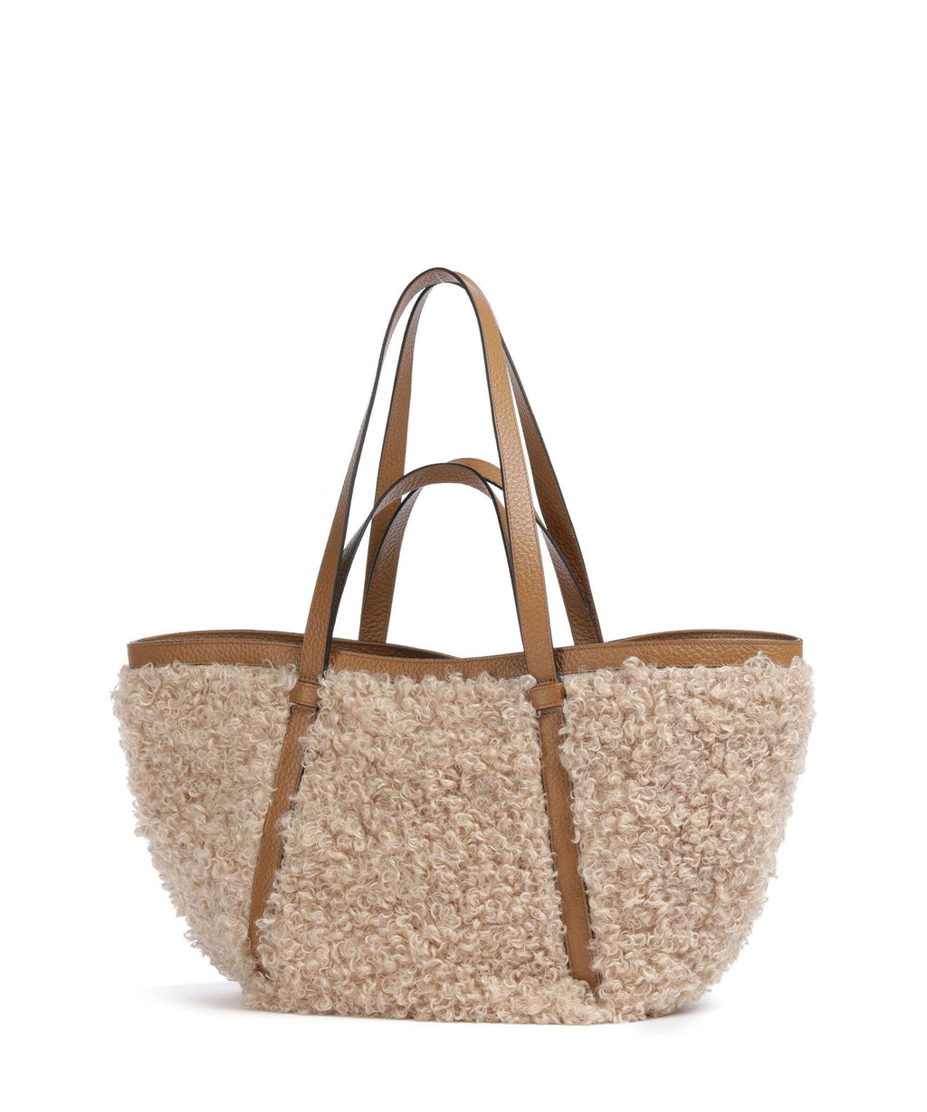 Abro Latxa Cosmo Large Tote bag natural