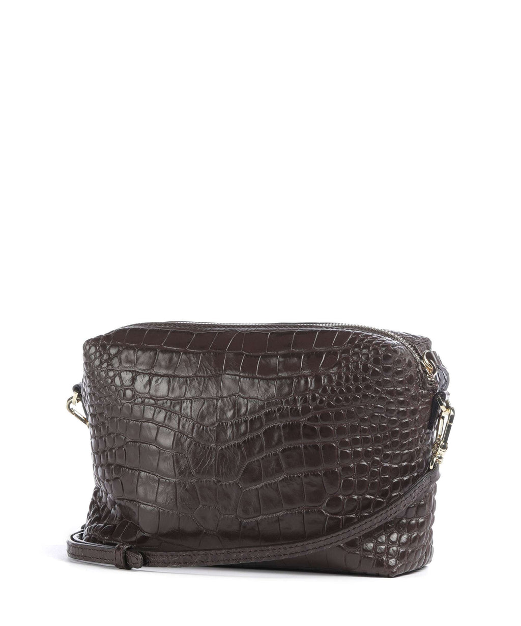 Abro Cocco Mondial Kaia Crossbody bag dark brown