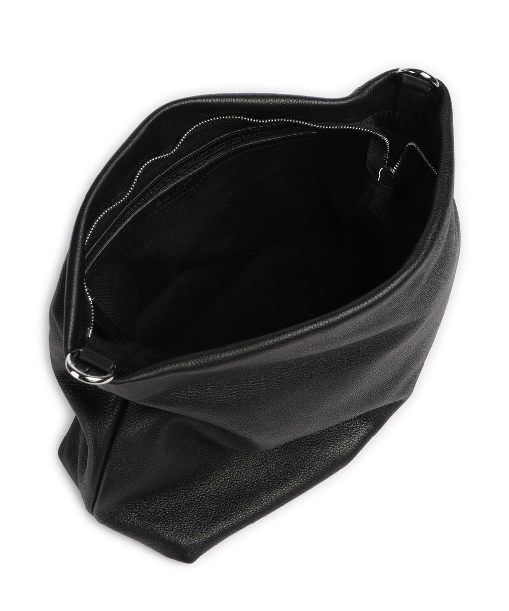 Abro Dalia Soley Hobo bag black/nickel