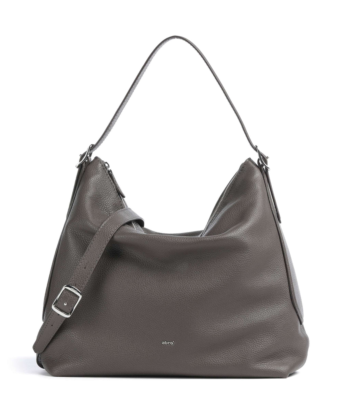 Abro Agave Carina Hobo bag grey