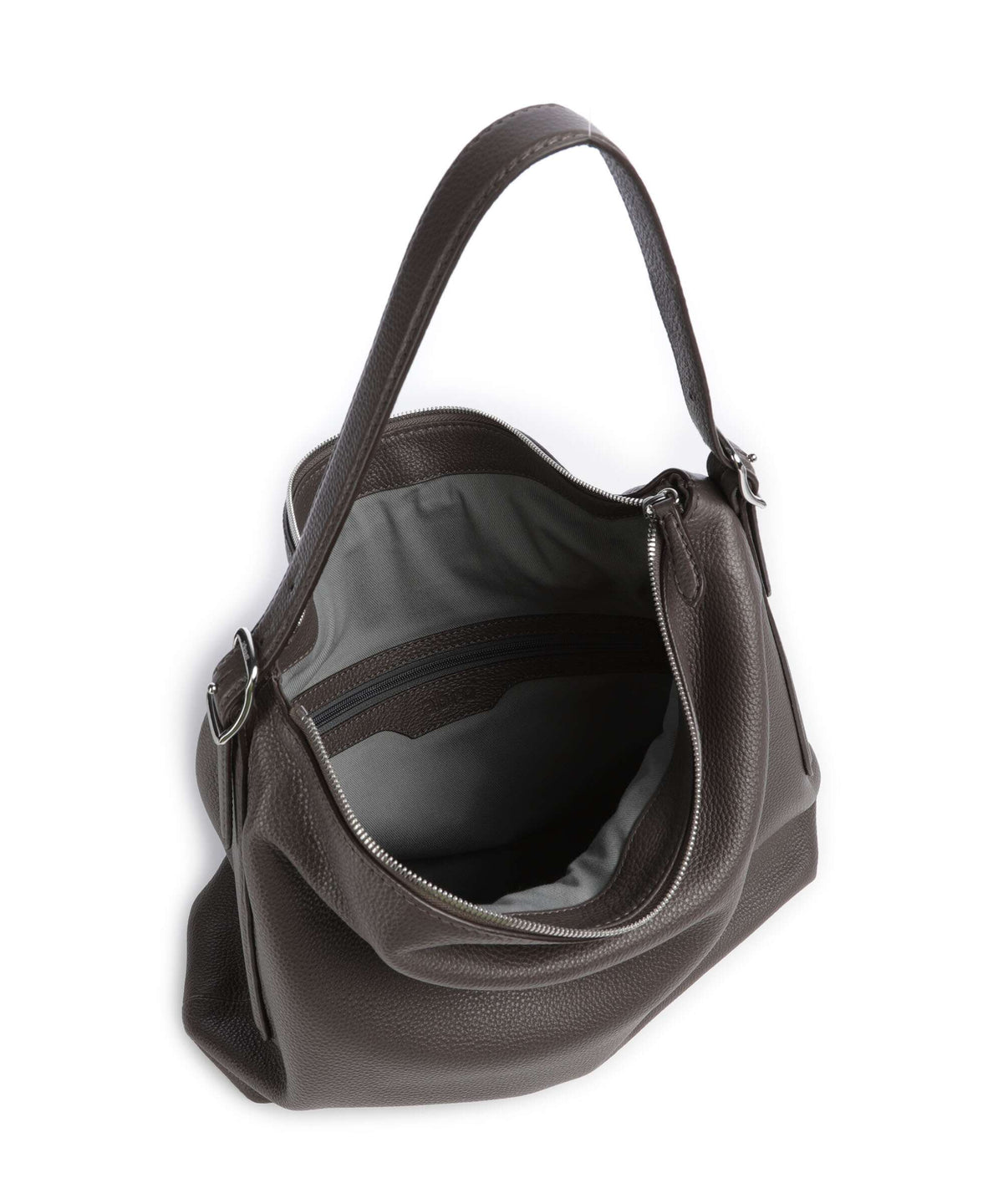 Abro Agave Carina Hobo bag grey