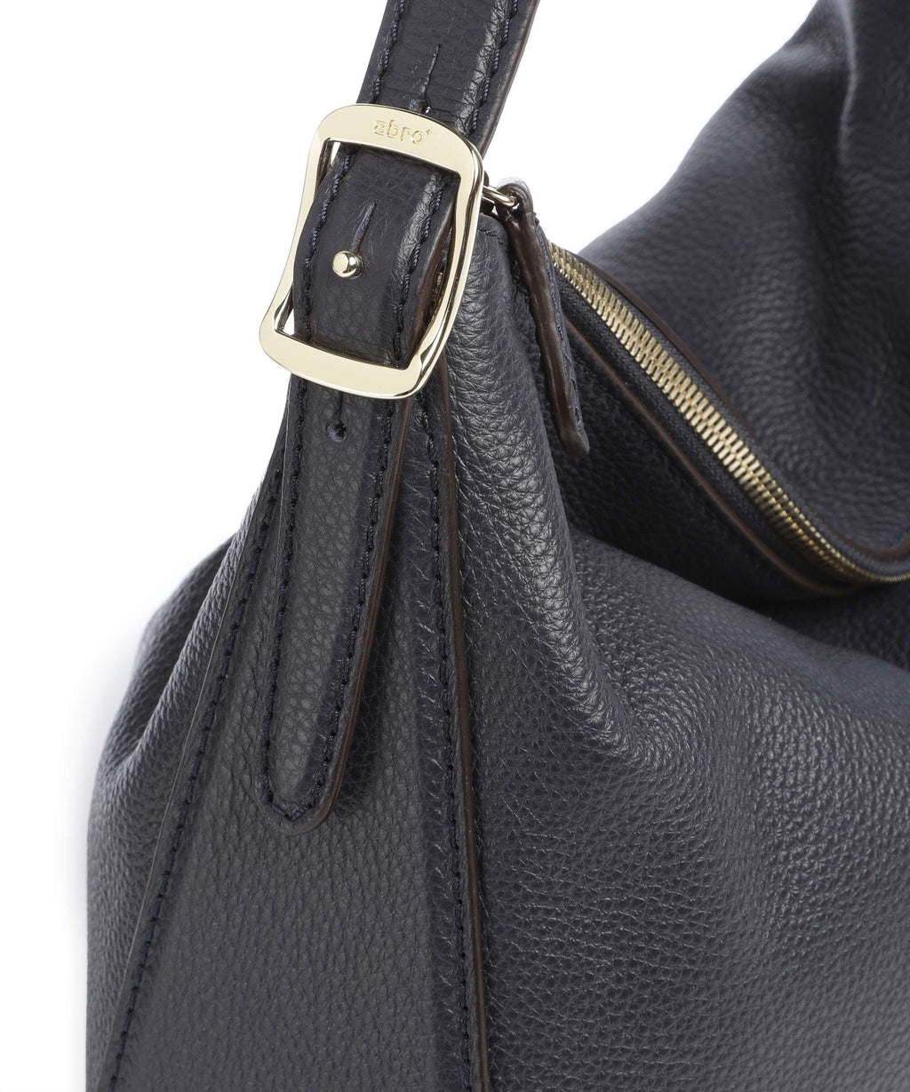 Abro Agave Carina Hobo bag navy