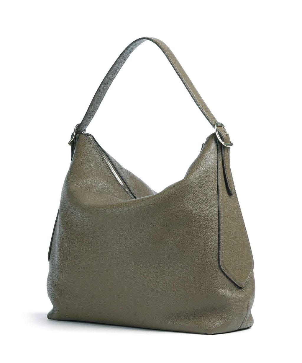 Abro Agave Carina Hobo bag military