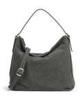 Abro Suede Carina Hobo bag grey
