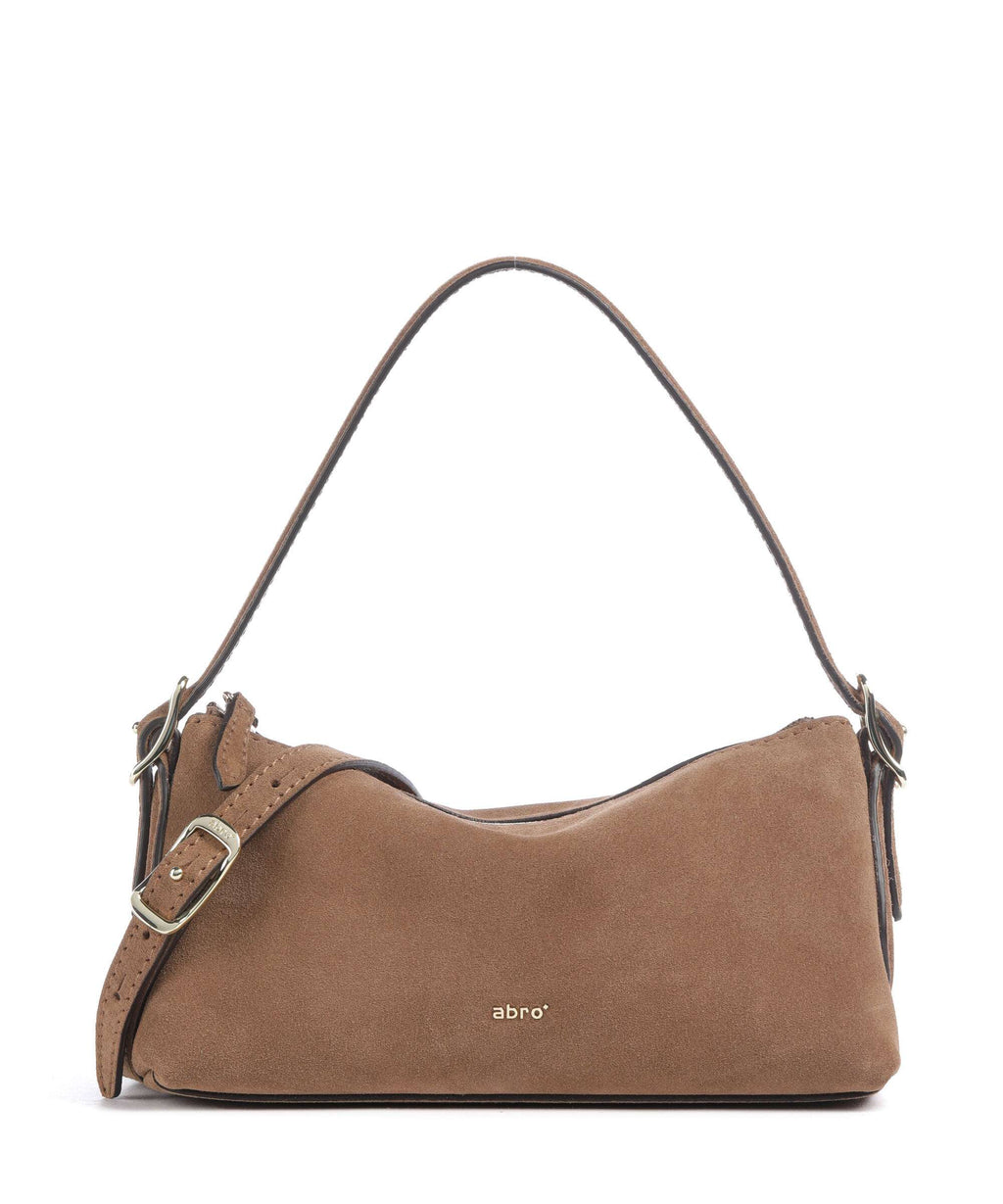 Abro Suede Carina Shoulder bag camel