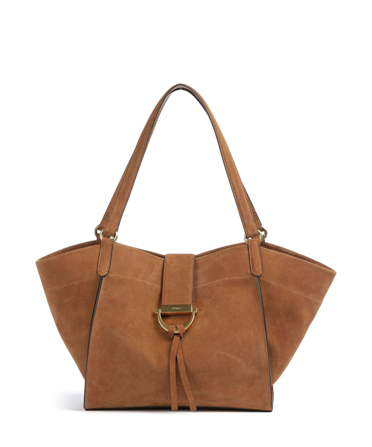 Abro Suede Temi Tote bag cuoio