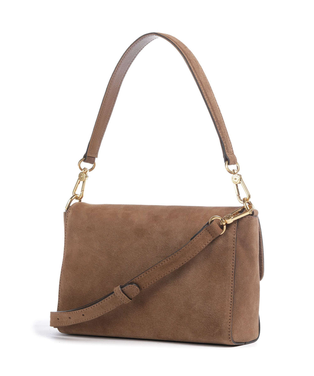Abro Suede Temi Shoulder bag camel