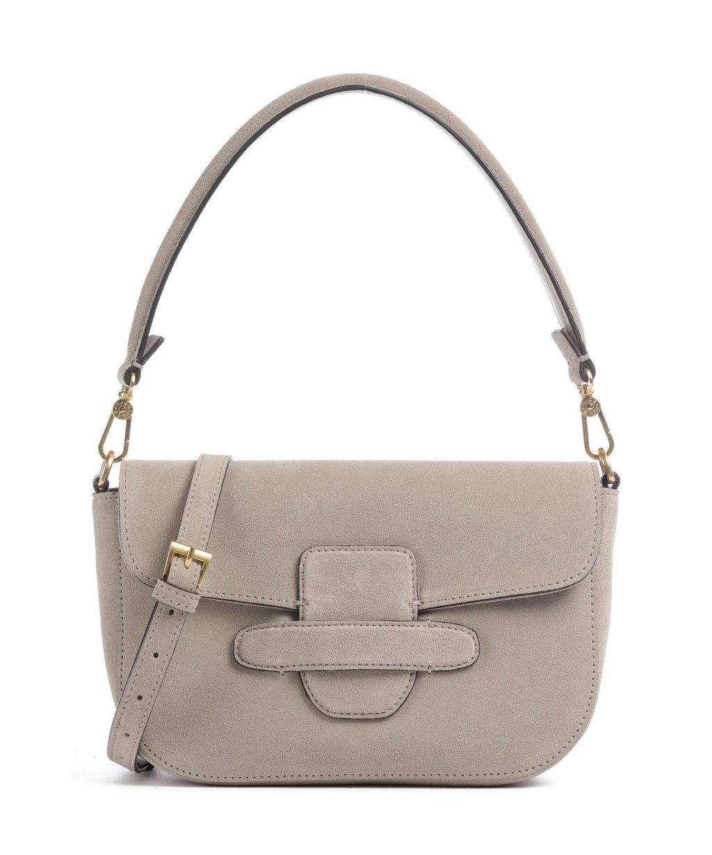 Abro Suede Camilla Shoulder bag siena