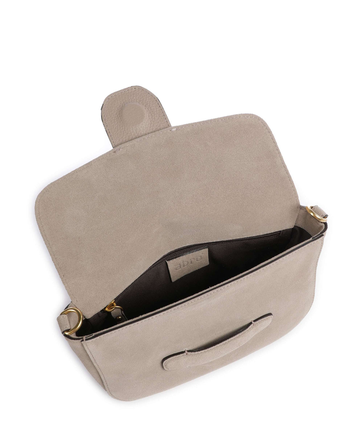 Abro Suede Camilla Shoulder bag siena