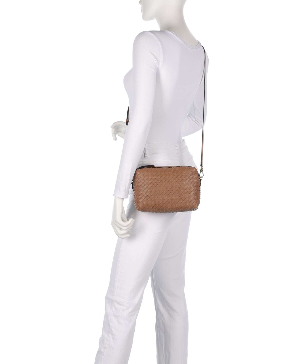 Abro Piuma Kaia Crossbody bag cuoio